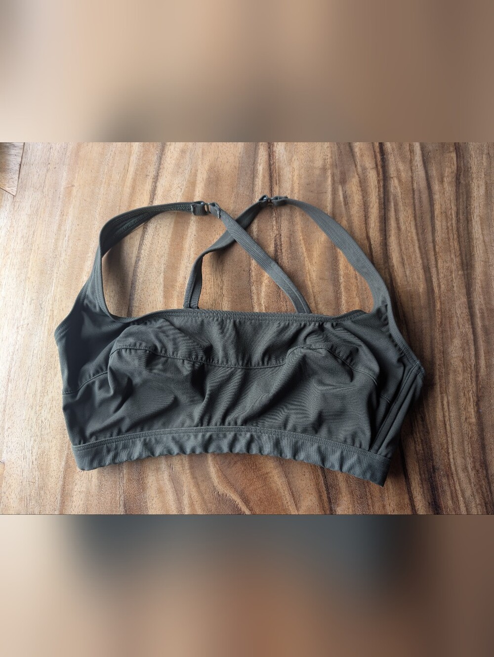 Prima Donna Olive Green Sports Bralette - Lightweight Support